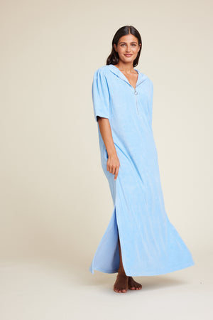 Line Of Oslo Kiss Solid Dress Dress Light Blue 003