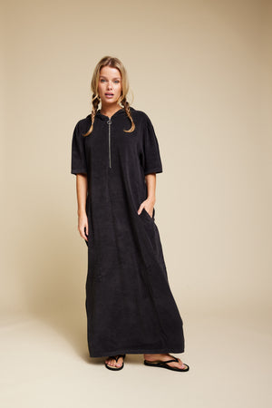 Line Of Oslo Kiss Terry Dress Dress Antracite 004