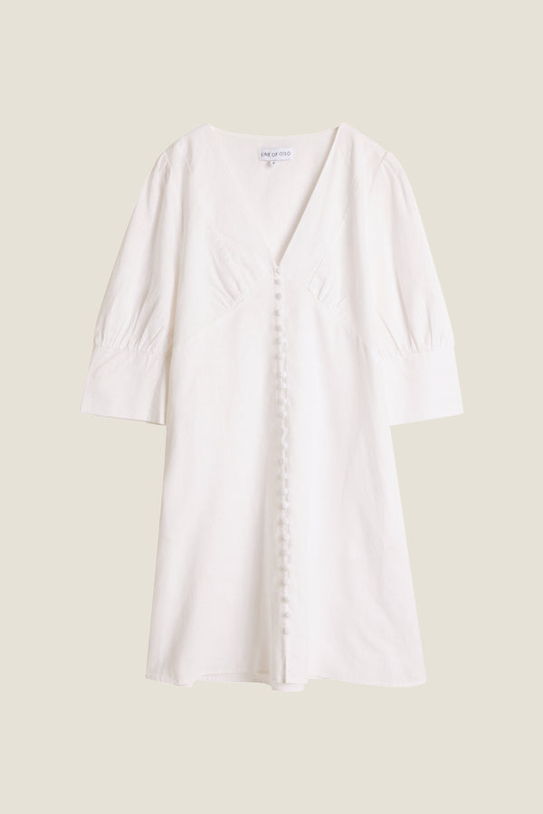 Line Of Oslo Kit Short 25 Dress Dress White 001