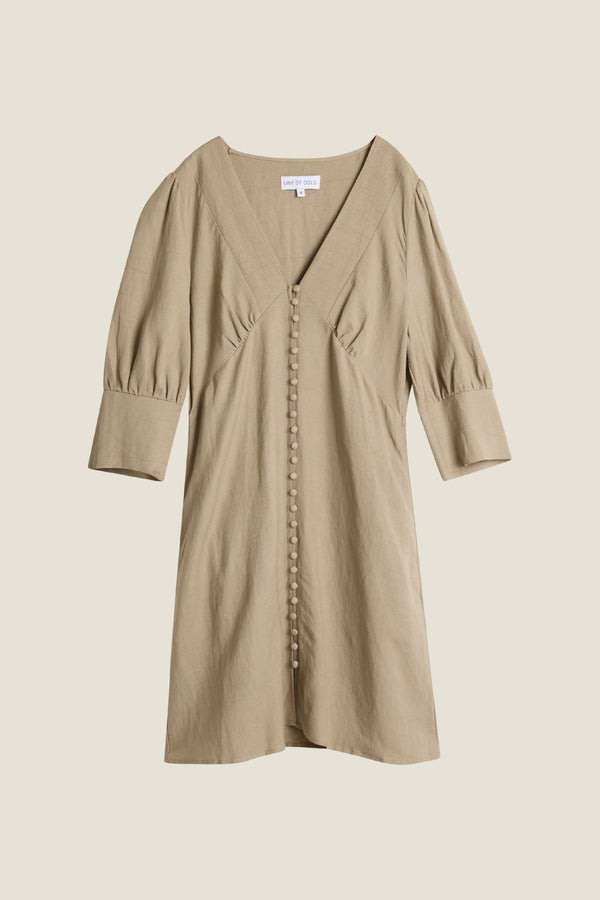 Line Of Oslo Kit Short 25 Dress Dress Sand 069