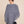 Line Of Oslo Knitted Poncho Poncho Antracite 004