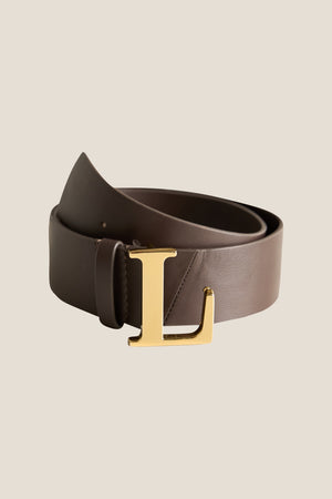 Line Of Oslo L-Belt Accessorie Brown w/gold