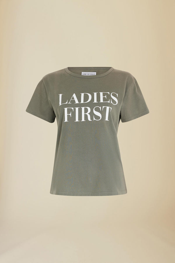 Line Of Oslo Life Ladies T-shirt T-shirt Army 119