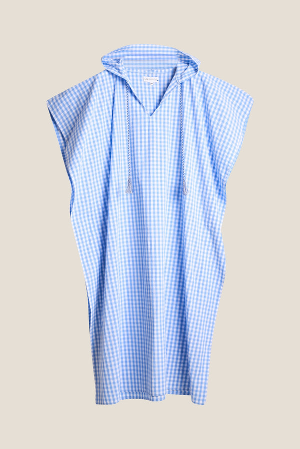 Line Of Oslo Mallis Check Dress Dress Light Blue 003