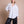 Line Of Oslo Man Skjorte Blouse White w/black