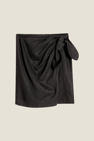 Line Of Oslo Maren Skirt Skirt Black 097