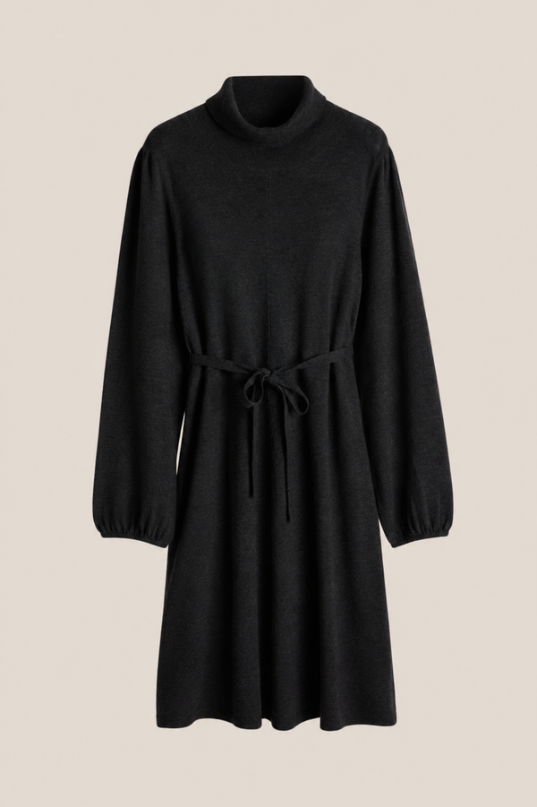 Line Of Oslo Mica Strikket Kjole  Black 097