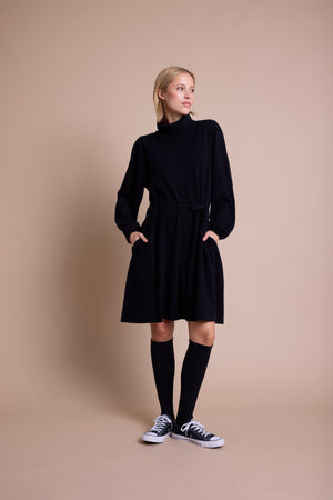 Line Of Oslo Mica Strikket Kjole  Black 097