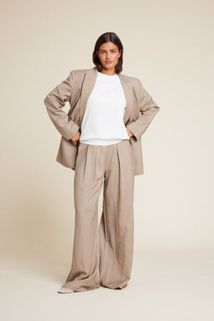 Line Of Oslo Mister Trousers Trouser Sand 069