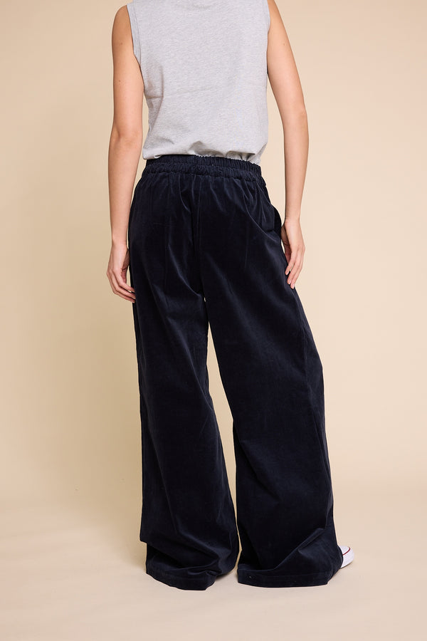Line Of Oslo Mister Cord Trouser Trouser Blue 066