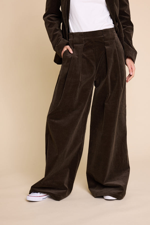 Line Of Oslo Mister Cord Trouser Trouser Brown 063