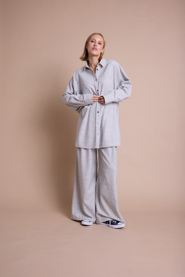 Line Of Oslo Mister Wool Bukse Trouser Grey 005