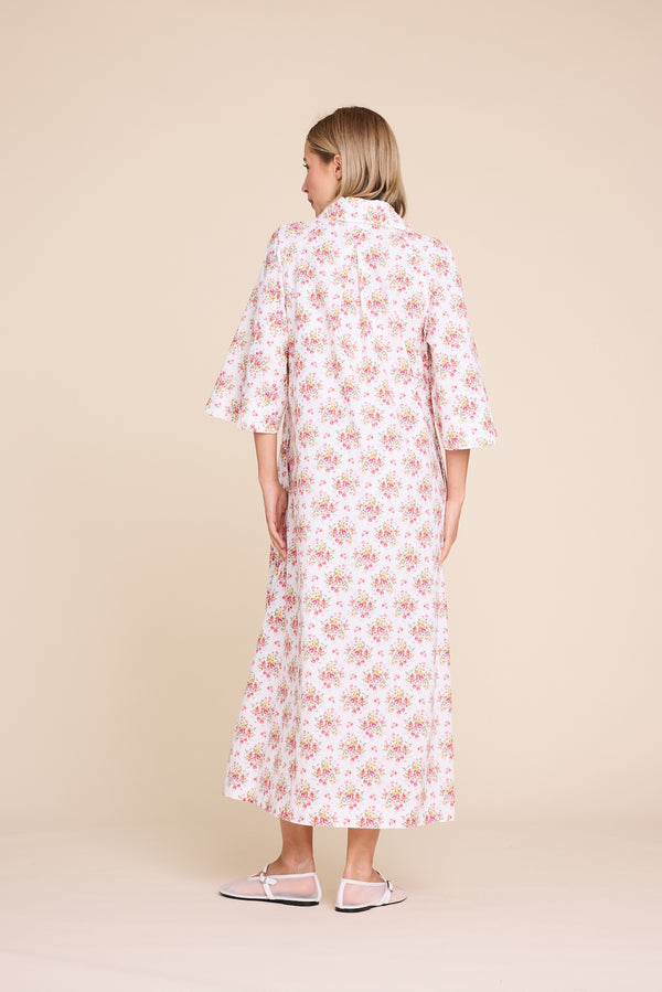 Line Of Oslo Momo Flower Dress Dress Pink 002