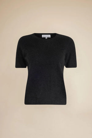 Line Of Oslo Monroe 24 Knitted T-shirt Knitted sweater Black 097