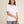 Line Of Oslo Monroe Dip Dye Knitted T-shirt Knitwear Pink 002