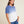 Line Of Oslo Monroe Dip Dye Knitted T-shirt Knitwear Blue 066