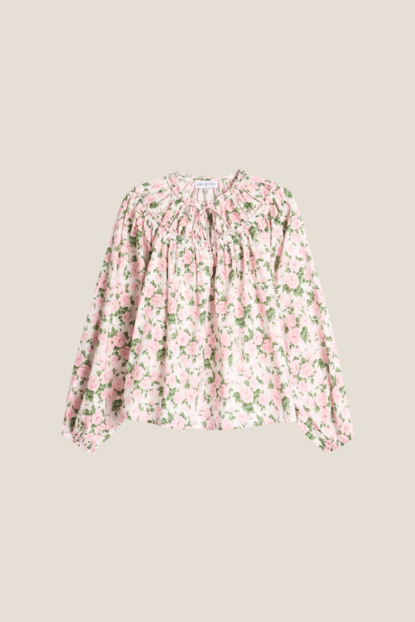 Line Of Oslo Mother Flower SS26 Blouse Pink 002