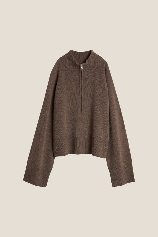 Line Of Oslo Nora Sweater Knitted sweater Brown 063