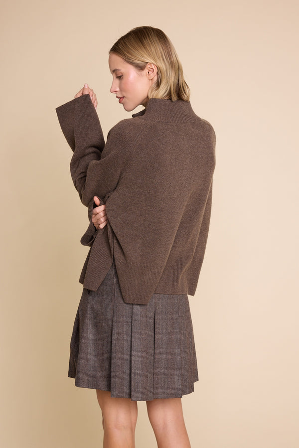 Line Of Oslo Nora Sweater Knitted sweater Brown 063