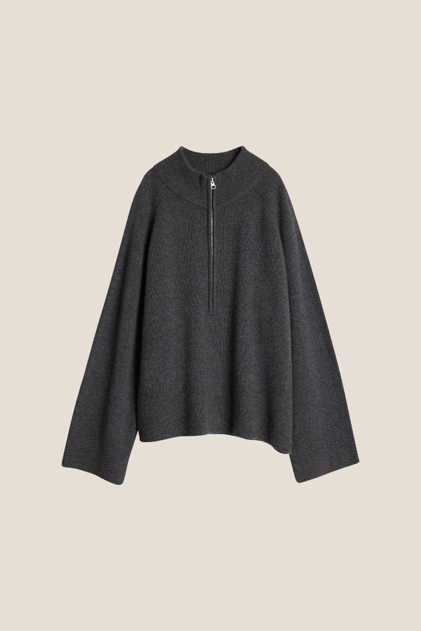 Line Of Oslo Nora Sweater Knitted sweater Antracite 004