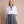 Line Of Oslo Petit Solid Bluse Blouse White 001