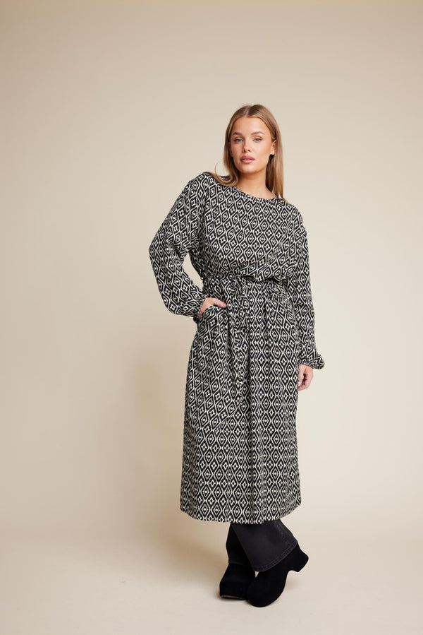 Line Of Oslo Rakel Print Dress Dress As is 136
