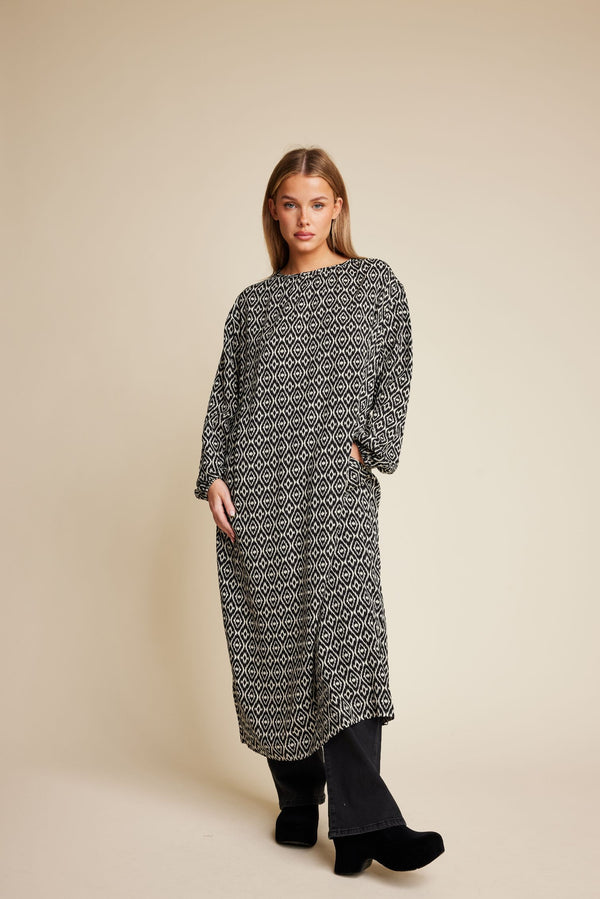 Line Of Oslo Rakel Print Dress Dress As is 136