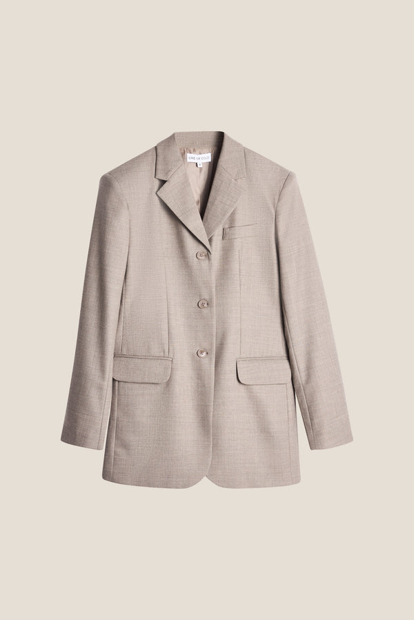Line Of Oslo Ralph Solid Blazer Blazer Sand 069