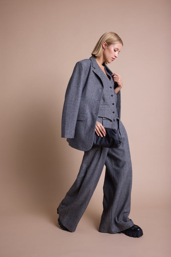 Line Of Oslo Ralph Tweed Blazer Blazer Black 097