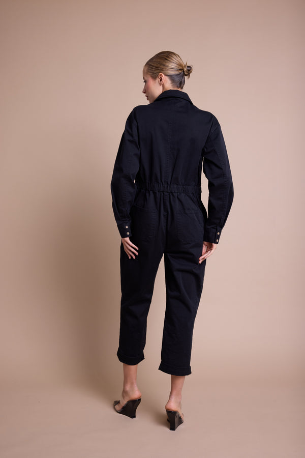 Line Of Oslo Ready Jumpsuit Overalls Black 097