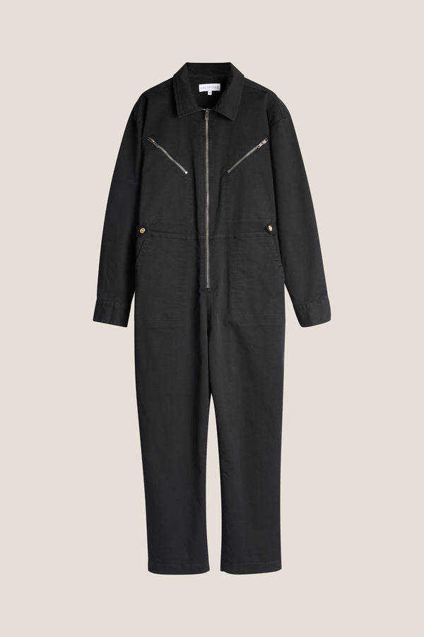Line Of Oslo Ready Jumpsuit Overalls Black 097