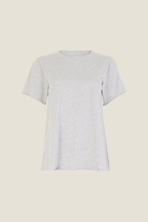 Line Of Oslo Rock T-shirt T-shirt Grey Melange 006