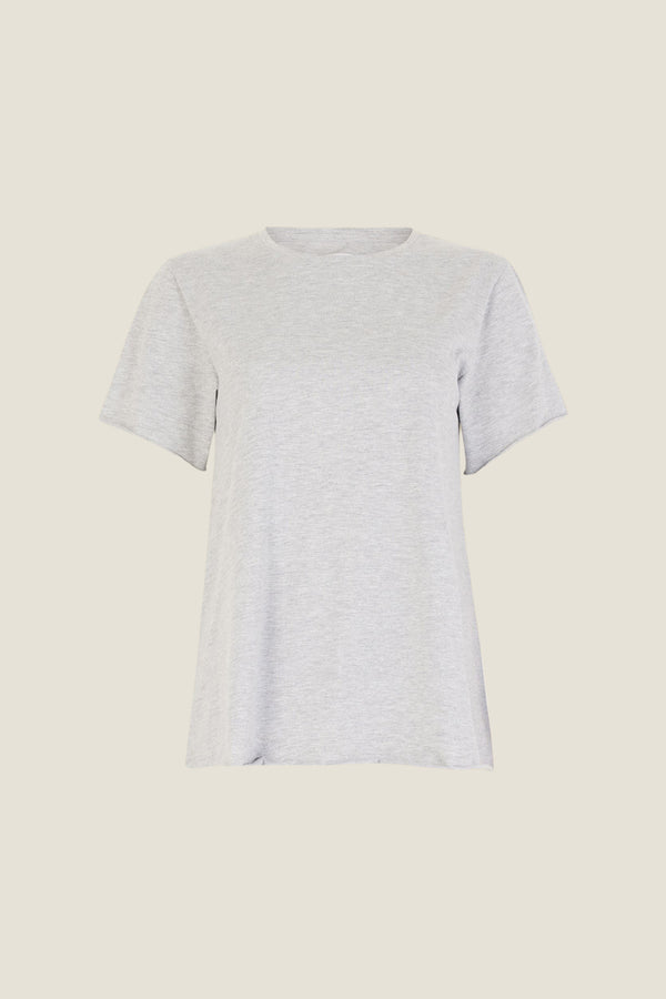 Line Of Oslo Rock T-shirt T-shirt Grey Melange 006