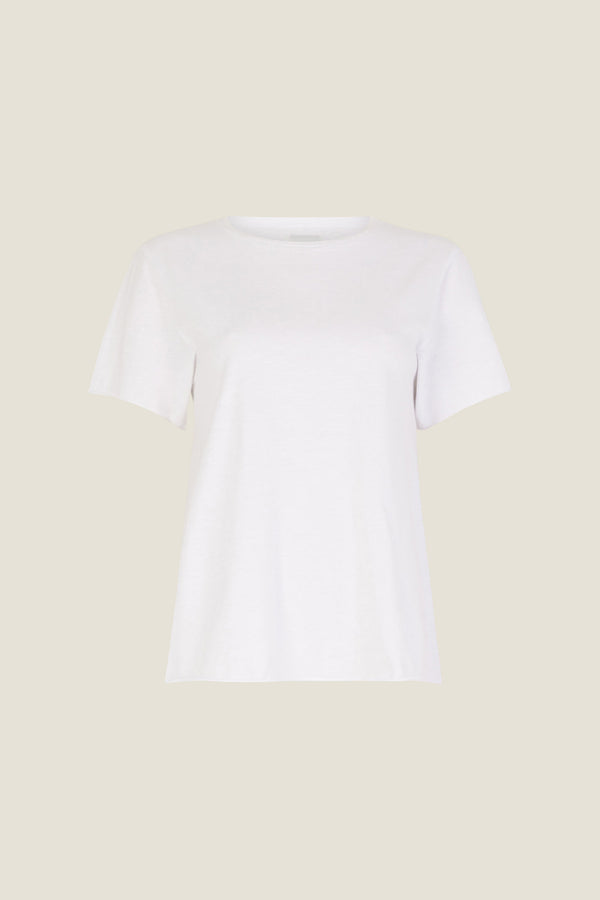 Line Of Oslo Rock T-shirt T-shirt White 001