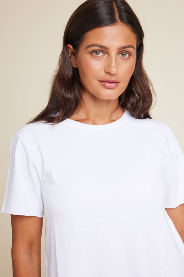 Line Of Oslo Rock T-shirt T-shirt White 001