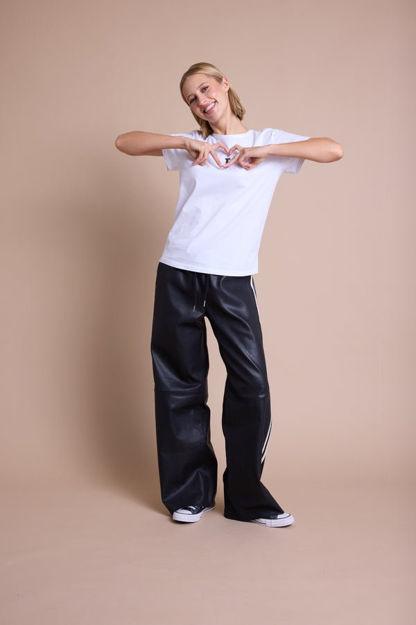 Line Of Oslo Rolling Bukse Trouser Black 097