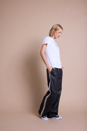 Line Of Oslo Rolling Bukse Trouser Black 097