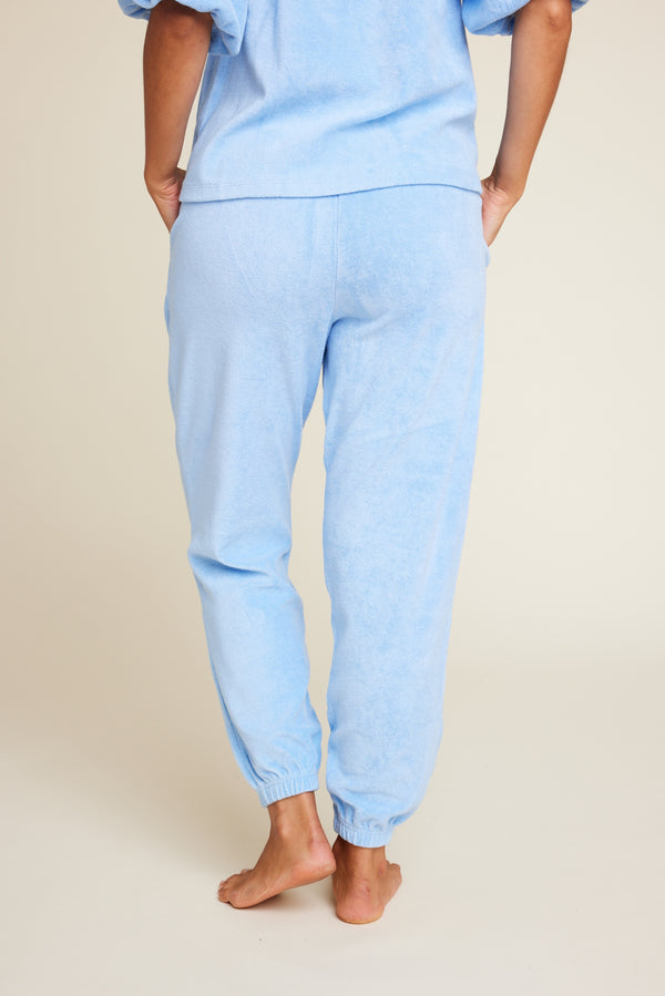 Line Of Oslo Roma Solid Trousers Trouser Light Blue 003
