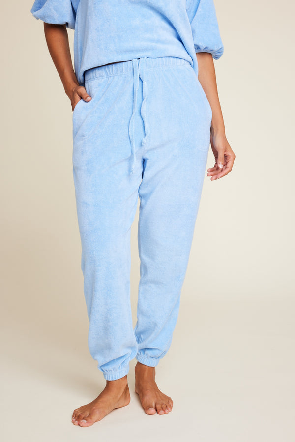 Line Of Oslo Roma Solid Trousers Trouser Light Blue 003