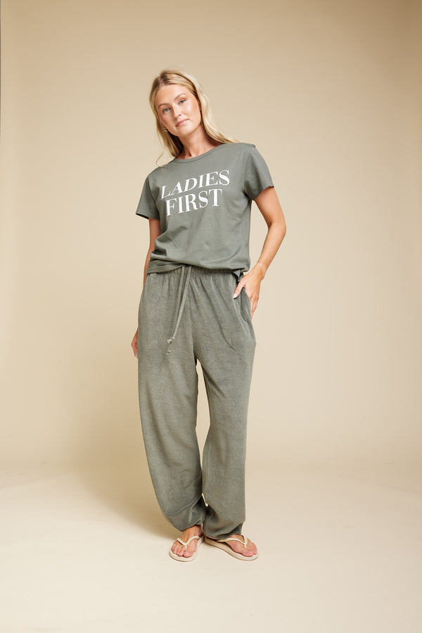 Line Of Oslo Roma Terry Trousers Trouser Army 119