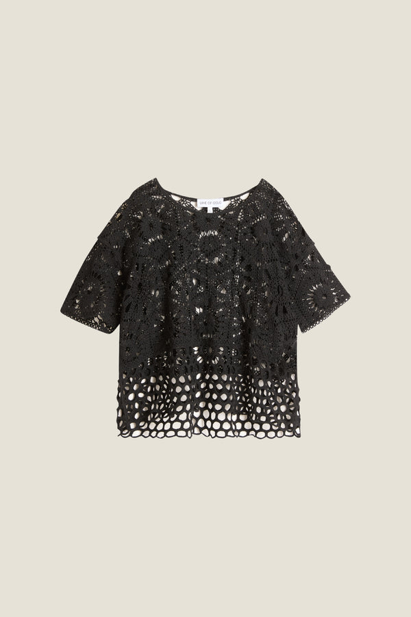 Line Of Oslo Romeo Top Top Black 097