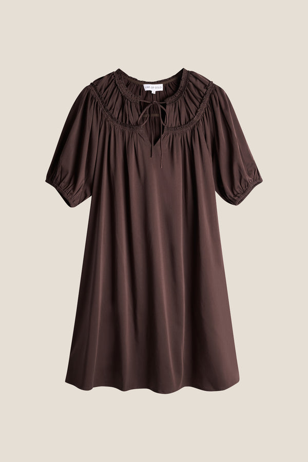 Line Of Oslo Sammy Dress Dress Dark brown 064