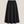 Line Of Oslo Skirt Solid Skirt Black 097