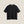 Line Of Oslo Terry Knitted T-shirt Top Black 097