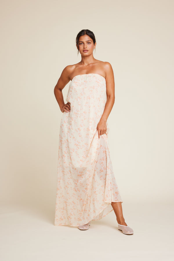 Line Of Oslo Tube Flower Dress Dress Flower 051