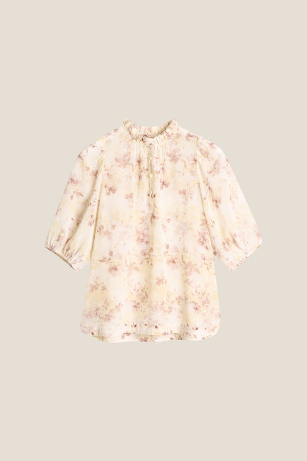 Line Of Oslo Tutti Flower Blouse Blouse Yellow 060
