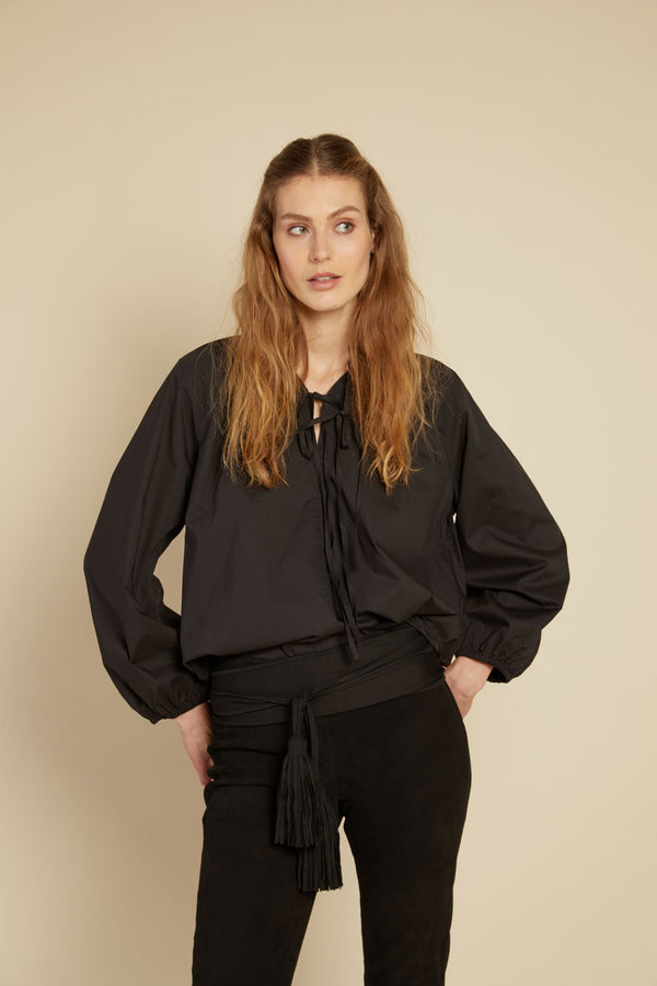 Line Of Oslo Twilly Solid Belt Accessorie Black 097
