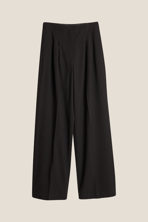 Line Of Oslo Ursula Wool Trousers Trouser Black 097