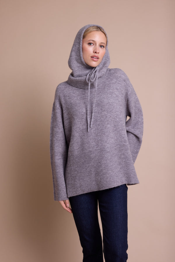 Line Of Oslo Warm Strikket Balaclava  Brown 063