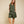 Line Of Oslo West Linen Vest Army 119